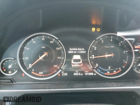 2015 BMW X6 xDrive35i with VIN 5UXKU2C50F0F94731, listed as a Copart auction lot 61715033 with 101,886 mi miles. Bid and sale history available at carsss.com. Image 9.