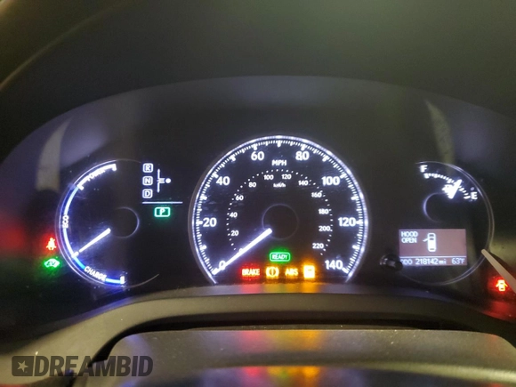 2011 Lexus CT 200h with VIN JTHKD5BH4B2043534, listed as a Copart auction lot 52693605 with 218,142 mi miles and Salvage Title. Bid and sale history available at DreamBid. Image 9.
