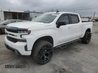 2020 Chevrolet Silverado 1500 RST with VIN 3GCPWDED8LG109144, listed as a Copart auction lot 51412704 with 65,534 mi miles and Clean Title. Bid and sale history available at DreamBid. Image 1.