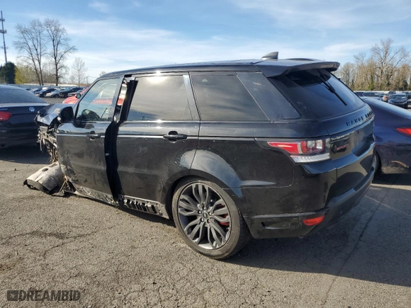 2017 Land Rover Range Rover Sport HSE Dynamic with VIN SALWV2FV6HA144161, listed as a Copart auction lot 50561485 with 99,739 mi miles and Clean Title. Bid and sale history available at carsss.com. Image 2.