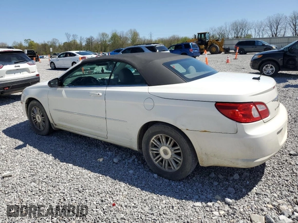2008 Chrysler Sebring LX with VIN 1C3LC45K48N226681, listed as a Copart auction lot 52765405 with 181,780 mi miles and Salvage Title. Bid and sale history available at carsss.com. Image 2.