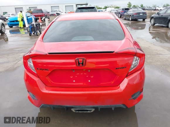 2021 Honda Civic Sport with VIN 2HGFC2F80MH502407, listed as a IAAI auction lot 41949825 with 65,661 mi miles and . Bid and sale history available at DreamBid. Image 16.
