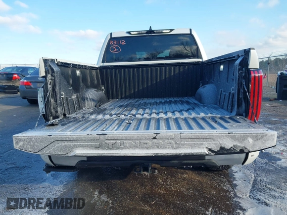 2023 Toyota Tundra Limited with VIN 5TFJA5DB8PX070681, listed as a IAAI auction lot 41617433 with 57,693 mi miles and . Bid and sale history available at DreamBid. Image 17.