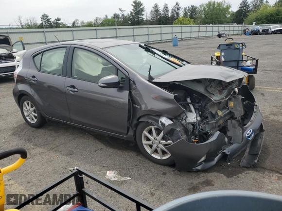 2014 Toyota Prius One z VIN JTDKDTB33E1066355, wystawiony jako Copart lot #58524285 z przebiegiem Nie podano mil oraz Szkoda całkowita • Salvage title. Historia ofert i sprzedaży dostępna na DreamBid. Obrazek 4.