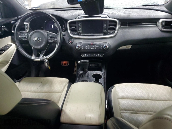 2018 Kia Sorento SX with VIN 5XYPKDA53JG371076, listed as a Copart auction lot 50297585 with 116,385 mi miles and Non Repairable. Bid and sale history available at DreamBid. Image 8.