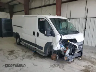 2023 Ram ProMaster Cargo with VIN 3C6LRVVG6PE579753, listed as a Copart auction lot 78207474 with Not Provided miles and Salvage Title. Bid and sale history available at DreamBid. Image 4.