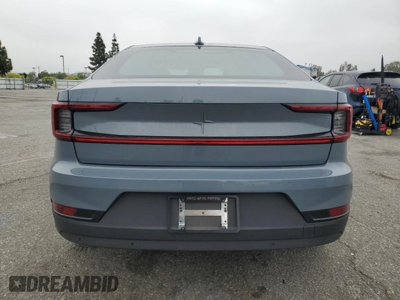 2024 Polestar 2 z VIN YSMFD3KA1RL220740, wystawiony jako Copart lot #52755355 z przebiegiem 9 416 mil mil oraz Szkoda całkowita • Salvage title. Historia ofert i sprzedaży dostępna na DreamBid. Obrazek 6.