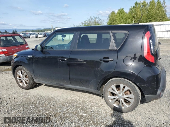2015 Kia Soul + with VIN KNDJP3A59F7114011, listed as a Copart auction lot 55461055 with 86,413 mi miles and Salvage Title. Bid and sale history available at DreamBid. Image 2.