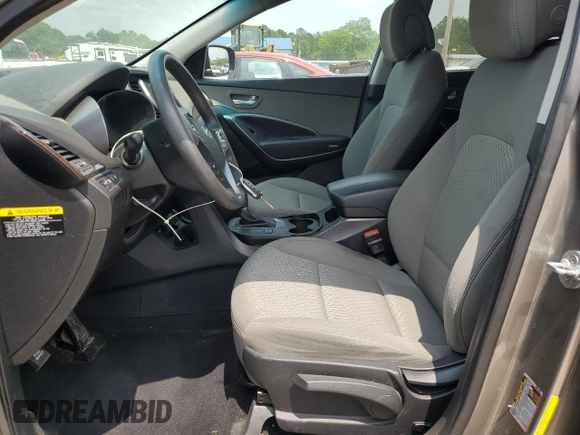 2017 Hyundai Santa Fe 2.4L with VIN 5NMZT3LB1HH010884, listed as a Copart auction lot 59098695 with 81,331 mi miles and Salvage title. Bid and sale history available at DreamBid. Image 7.