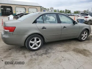 2007 Hyundai Sonata GLS with VIN 5NPET46C67H294247, listed as a Copart auction lot 54448745 with 217,280 mi miles and Clean Title. Bid and sale history available at DreamBid. Image 3.