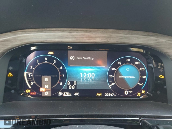2024 Volkswagen Atlas SEL with VIN 1V2BR2CA4RC527287, listed as a Copart auction lot 41517555 with 22,347 mi miles and Salvage title. Bid and sale history available at DreamBid. Image 9.