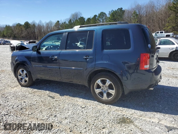 2012 Honda Pilot EX-L with VIN 5FNYF4H75CB071727, listed as a Copart auction lot 49464855 with 139,453 mi miles and Salvage Title. Bid and sale history available at DreamBid. Image 2.