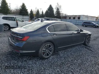 2020 BMW 7 Series 750i xDrive with VIN WBA7U2C01LGM27402, listed as a Copart auction lot 52943595 with Not provided miles and Salvage title. Bid and sale history available at DreamBid. Image 3.