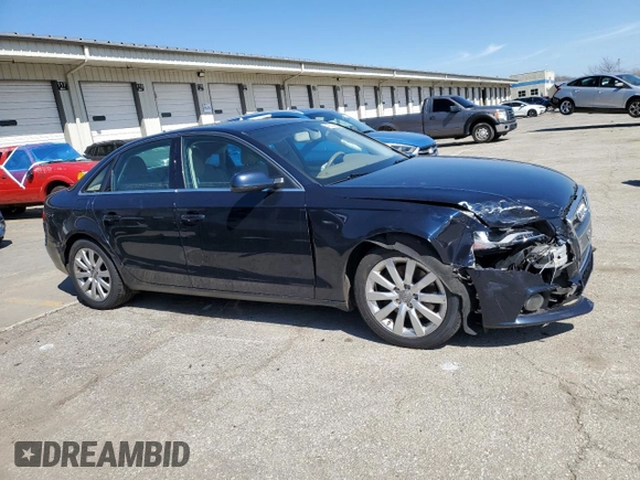 2011 Audi A4 2.0T Premium Plus with VIN WAUFFAFL4BN004362, listed as a Copart auction lot 49504625 with 171,172 mi miles and Clean Title. Bid and sale history available at carsss.com. Image 4.