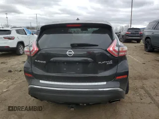 2016 Nissan Murano S with VIN 5N1AZ2MH4GN132340, listed as a Copart auction lot 53331685 with 117,967 mi miles and Clean Title. Bid and sale history available at carsss.com. Image 6.