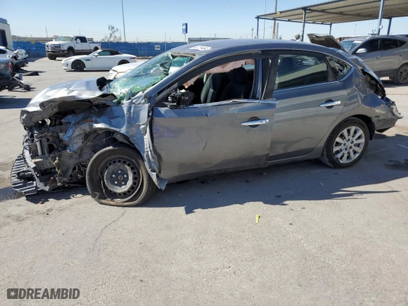 2017 Nissan Sentra SV with VIN 3N1AB7APXHY337461, listed as a Copart auction lot 49028404 with 0 mi miles and Salvage Title. Bid and sale history available at carsss.com. Image 1.