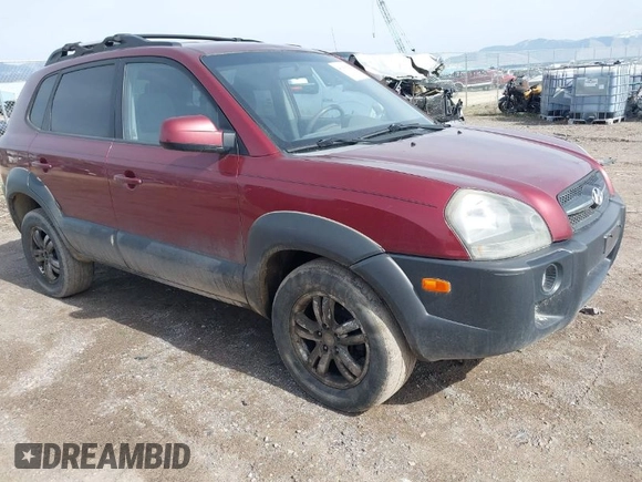2007 Hyundai Tucson SE with VIN KM8JN72D27U615176, listed as a IAAI auction lot 41996325 with 130,396 mi miles and . Bid and sale history available at DreamBid. Image 1.