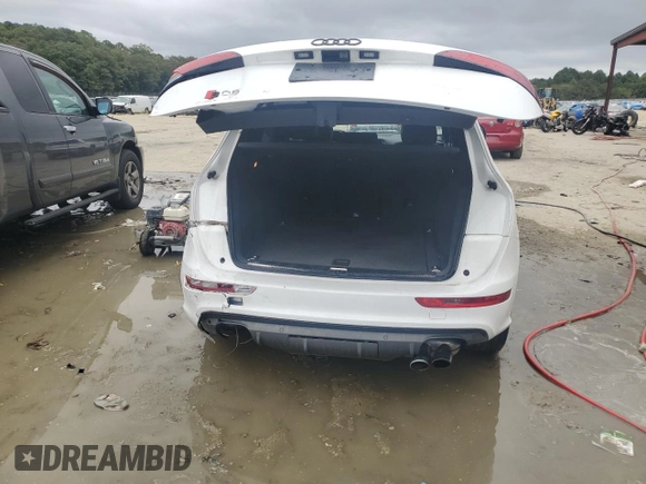 2016 Audi SQ5 Premium Plus with VIN WA1CCAFP6GA118759, listed as a Copart auction lot 71631734 with 70,583 mi miles and Salvage Title. Bid and sale history available at carsss.com. Image 6.
