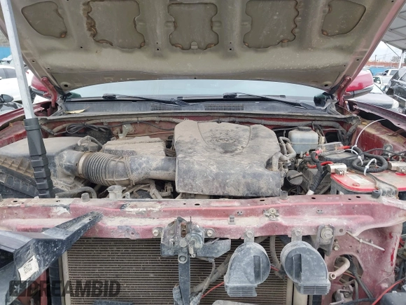 2017 Toyota Tacoma SR5 with VIN 3TMDZ5BN7HM017500, listed as a IAAI auction lot 41819027 with 112,406 mi miles. Bid and sale history available at carsss.com. Image 10.
