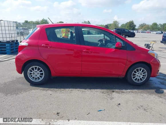 2014 Toyota Yaris L with VIN JTDKTUD36ED592371, listed as a IAAI auction lot 40461730 with 164,423 mi miles. Bid and sale history available at carsss.com. Image 13.