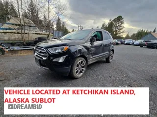 2019 Ford EcoSport Titanium with VIN MAJ6S3KLXKC287979, listed as a Copart auction lot 50271635 with 83,875 mi miles and Salvage Title. Bid and sale history available at DreamBid. Image 2.