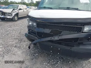 2018 Chevrolet Express Cargo with VIN 1GCWGAFP6J1337249, listed as a IAAI auction lot 42499473 with 92,075 mi miles and . Bid and sale history available at DreamBid. Image 6.