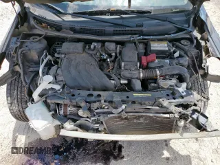 2017 Nissan Versa S Plus with VIN 3N1CN7AP0HL865796, listed as a Copart auction lot 58042775 with 53,424 mi miles and Salvage title. Bid and sale history available at DreamBid. Image 11.