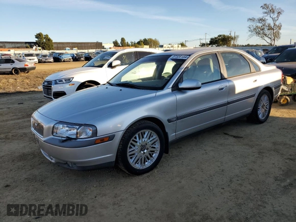 2000 Volvo S80 with VIN YV1TS90DXY1126266, listed as a Copart auction lot 87338104 with 87,573 mi miles and Clean Title. Bid and sale history available at carsss.com. Image 1.