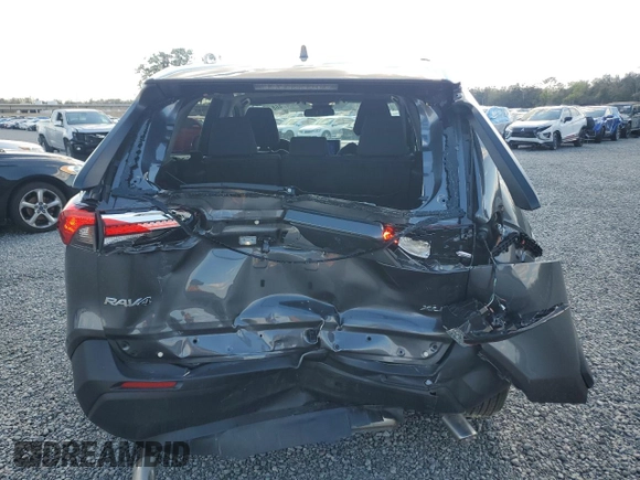 2023 Toyota RAV4 XLE with VIN 2T3W1RFVXPC251243, listed as a Copart auction lot 46875395 with 28,222 mi miles and Salvage Title. Bid and sale history available at carsss.com. Image 6.