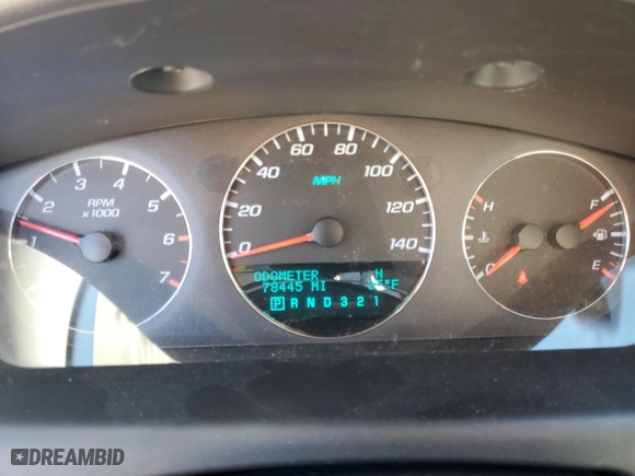 2009 Chevrolet Impala 3.5L LT with VIN 2G1WT57NX91290273, listed as a Copart auction lot 47193235 with 78,445 mi miles and Salvage Title. Bid and sale history available at carsss.com. Image 9.