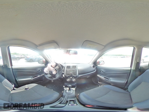 2012 Nissan Versa SV with VIN 3N1CN7APXCL867497, listed as a Copart auction lot 59039645 with 168,270 mi miles and Salvage title. Bid and sale history available at DreamBid. Image 14.