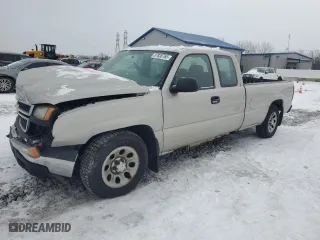 2006 Chevrolet Silverado 1500 LS with VIN 1GCEC19V56E222806, listed as a Copart auction lot 87828765 with 93,317 mi miles and Salvage Title. Bid and sale history available at carsss.com. Image 1.