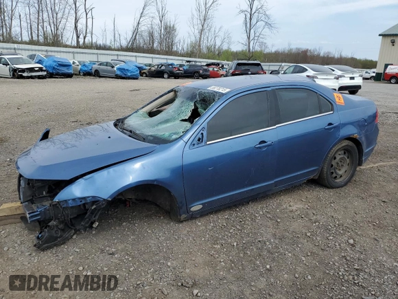 2010 Ford Fusion SE with VIN 3FAHP0HA7AR220836, listed as a Copart auction lot 55278215 with Not Provided miles and Salvage Title. Bid and sale history available at carsss.com. Image 1.