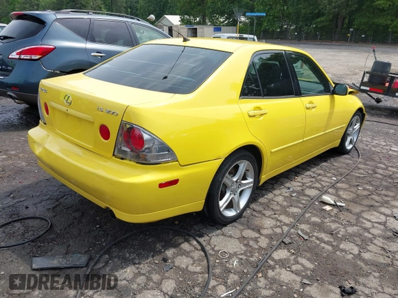 2001 Lexus IS 300/350 z VIN JTHBD182610014669, wystawiony jako IAAI lot #42261927 z przebiegiem 316 221 mil mil oraz . Historia ofert i sprzedaży dostępna na DreamBid. Obrazek 4.