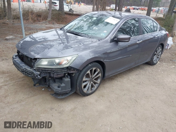 2014 Honda Accord Sport with VIN 1HGCR2F59EA162651, listed as a IAAI auction lot 41779670 with 107,668 mi miles and . Bid and sale history available at DreamBid. Image 18.