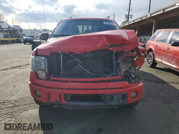 2012 Ford F-150 XL with VIN 1FTFW1ET1CKD52157, listed as a Copart auction lot 47454515 with 164,000 mi miles and Salvage title. Bid and sale history available at DreamBid. Image 5.