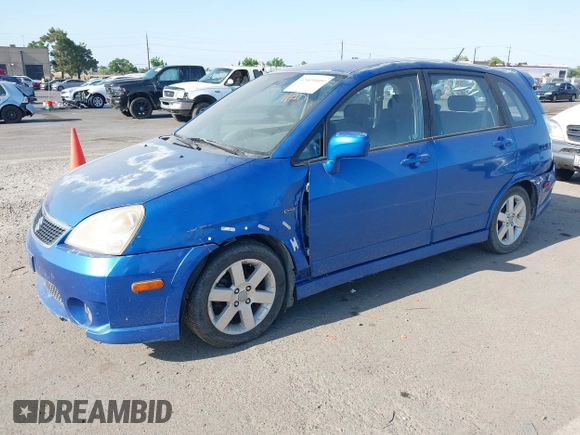 2005 Suzuki Aerio SX z VIN JS2RC61H655304942, wystawiony jako IAAI lot #42409409 z przebiegiem 212 440 mil mil oraz . Historia ofert i sprzedaży dostępna na DreamBid. Obrazek 2.