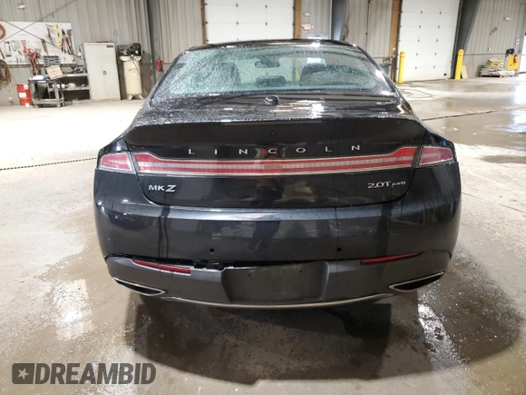2017 Lincoln MKZ Reserve with VIN 3LN6L5F95HR638594, listed as a Copart auction lot 51854195 with 73,232 mi miles and Salvage Title. Bid and sale history available at DreamBid. Image 6.