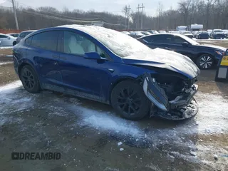 2022 Tesla Model X Plaid with VIN 7SAXCBE69NF343318, listed as a IAAI auction lot 41387403 with Not Provided miles and . Bid and sale history available at DreamBid. Image 1.