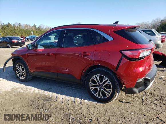 2021 Ford Escape SEL with VIN 1FMCU9H6XMUA60859, listed as a Copart auction lot 87805975 with 84,706 mi miles and Salvage Title. Bid and sale history available at carsss.com. Image 2.