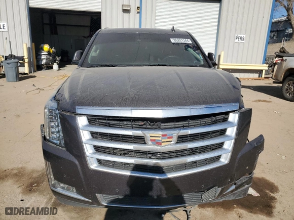 2017 Cadillac Escalade Premium Luxury with VIN 1GYS4CKJ7HR147924, listed as a Copart auction lot 86201344 with 0 mi miles and Salvage Title. Bid and sale history available at carsss.com. Image 5.