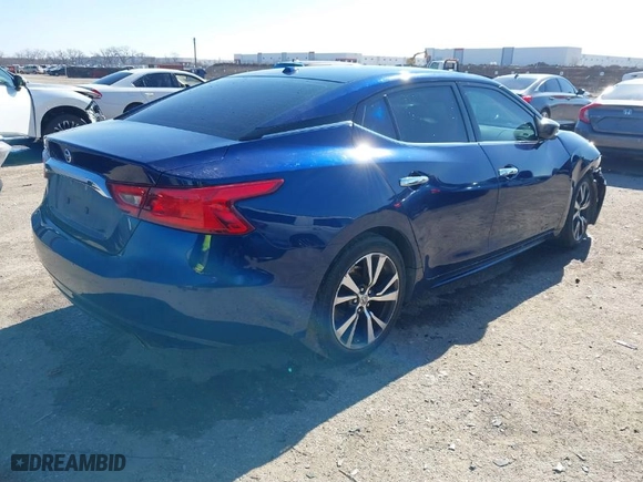 2016 Nissan Maxima 3.5 SR with VIN 1N4AA6AP6GC398426, listed as a IAAI auction lot 41468260 with 153,716 mi miles. Bid and sale history available at carsss.com. Image 4.