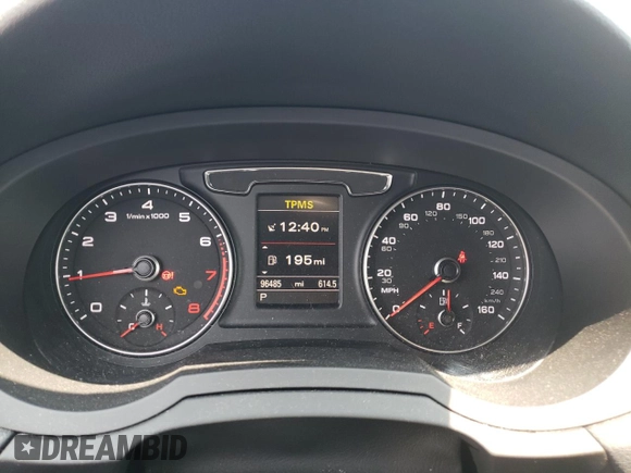 2016 Audi Q3 Premium Plus with VIN WA1EFCFS6GR006254, listed as a Copart auction lot 52847763 with 96,485 mi miles. Bid and sale history available at carsss.com. Image 9.