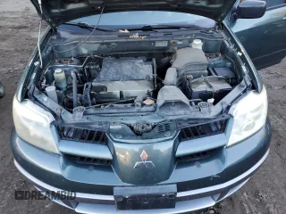 2006 Mitsubishi Outlander LS with VIN JA4LX31F66U014185, listed as a Copart auction lot 76593874 with 197,182 mi miles and Salvage Title. Bid and sale history available at carsss.com. Image 13.