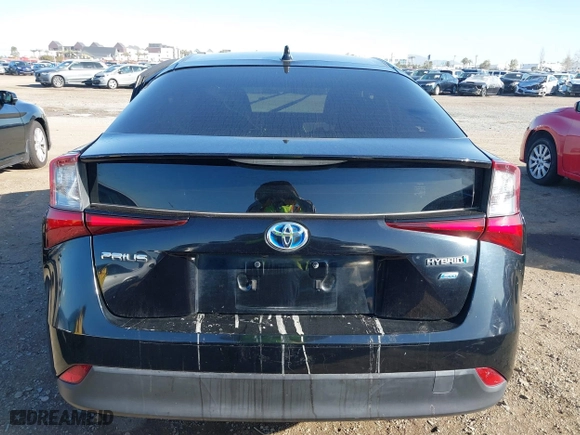 2021 Toyota Prius L Eco with VIN JTDKAMFU1M3134107, listed as a IAAI auction lot 41763080 with 185,248 mi miles. Bid and sale history available at carsss.com. Image 17.