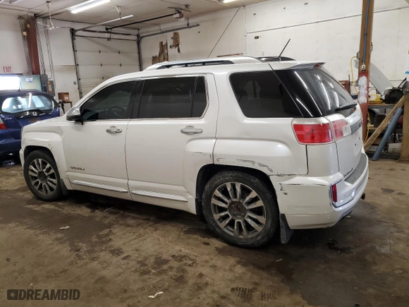 2017 GMC Terrain Denali with VIN 2GKFLVE32H6275457, listed as a Copart auction lot 88970065 with 81,507 mi miles and Salvage Title. Bid and sale history available at carsss.com. Image 2.