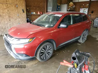 2019 Mitsubishi Outlander ES with VIN JA4AZ3A35KZ009984, listed as a Copart auction lot 60621425 with 127,854 mi miles and Salvage title. Bid and sale history available at DreamBid. Image 1.
