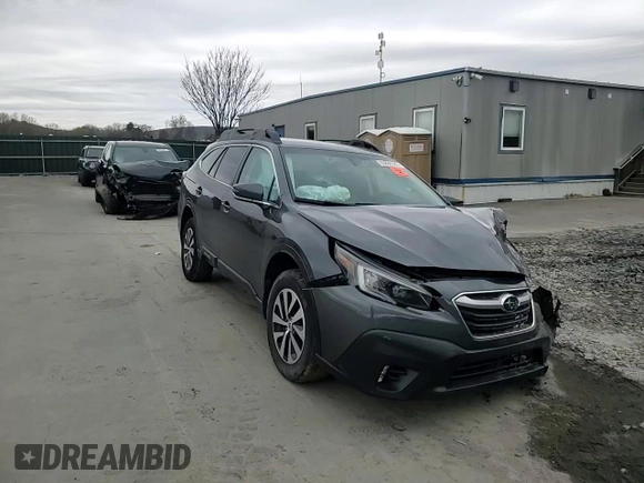 2021 Subaru Outback Premium with VIN 4S4BTADC3M3165597, listed as a Copart auction lot 53890585 with 49,687 mi miles and Salvage Title. Bid and sale history available at DreamBid. Image 14.