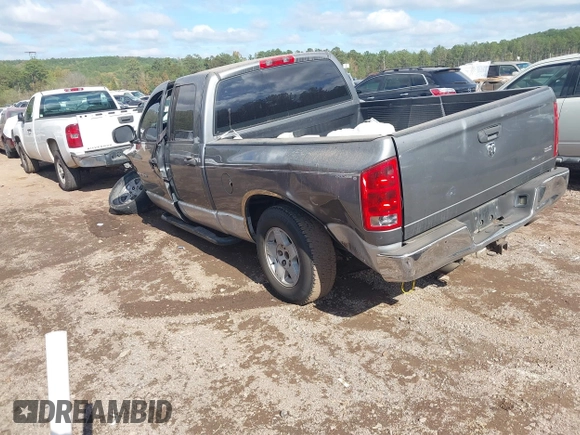 2005 Dodge 1500 SLT with VIN 1D7HA18N95S210796, listed as a IAAI auction lot 40763914 with 216,415 mi miles. Bid and sale history available at carsss.com. Image 3.