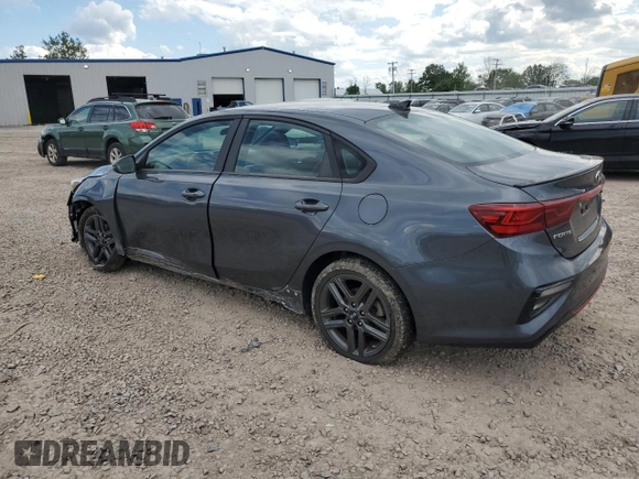 2021 Kia Forte GT-Line с VIN 3KPF34AD3ME336846, выставлен на аукционе Copart как лот 61807425 с пробегом 36 711 миль миль и Списание • Salvage title. История ставок и продаж доступна на DreamBid. Изображение 2.